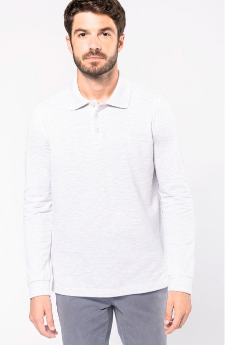 Polo homme manches longues coton KLAY