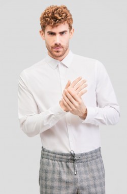 Chemise blanche manche longue Tijéo