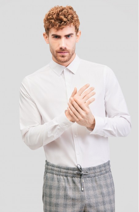 Chemise blanche manche longue Tijéo