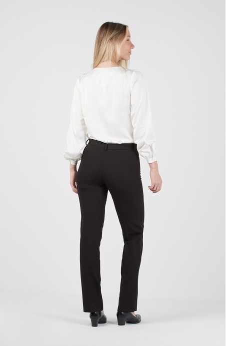 Pantalon de réceptionniste d'hôtel noir